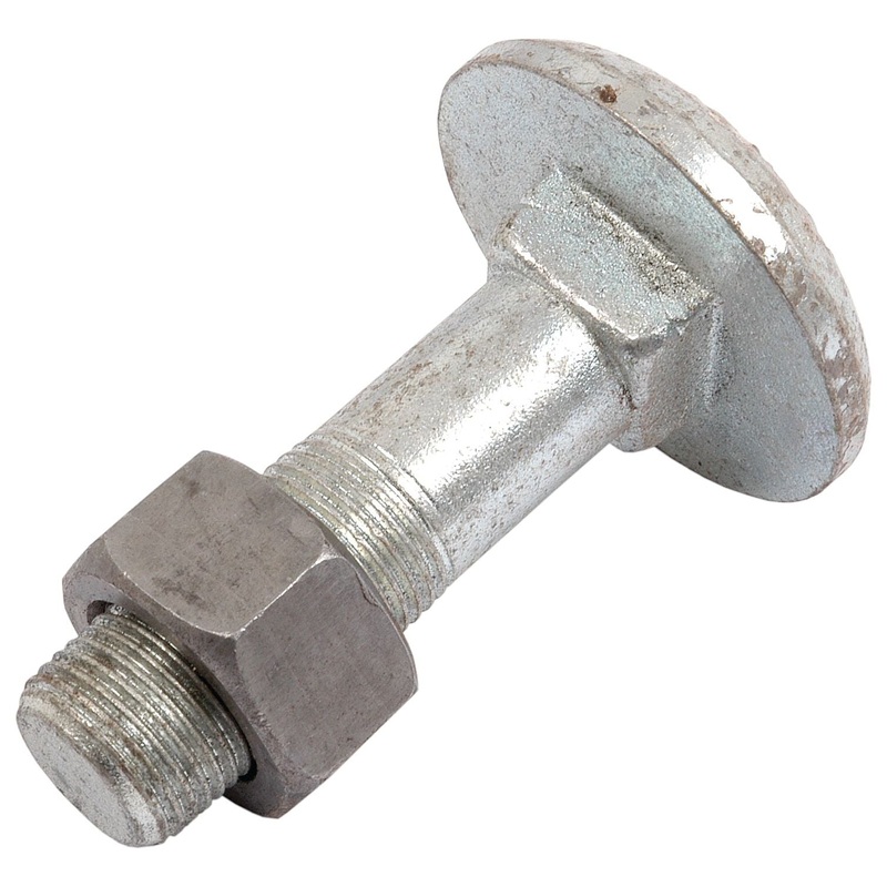 Cup Head Bolt & Nut x Grade To fit as: 900916 | Sparex Part No.S.59759