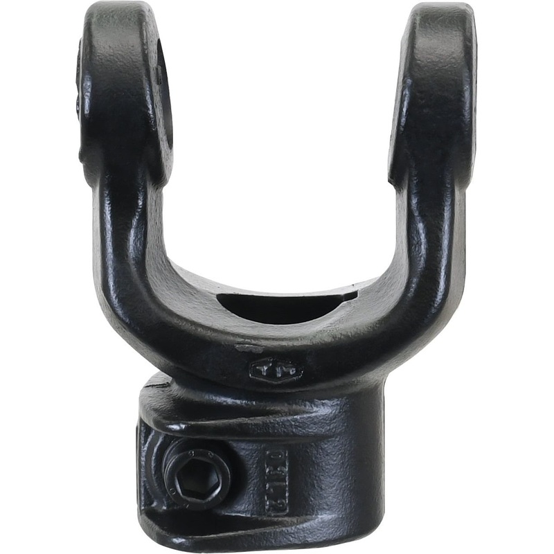 PTO Yoke - Interfering Clamp Bolt (U/J Size: 23.8 x 61.2mm) Bore 25mm, Key Size: 8mm. | Sparex Part No.S.6106