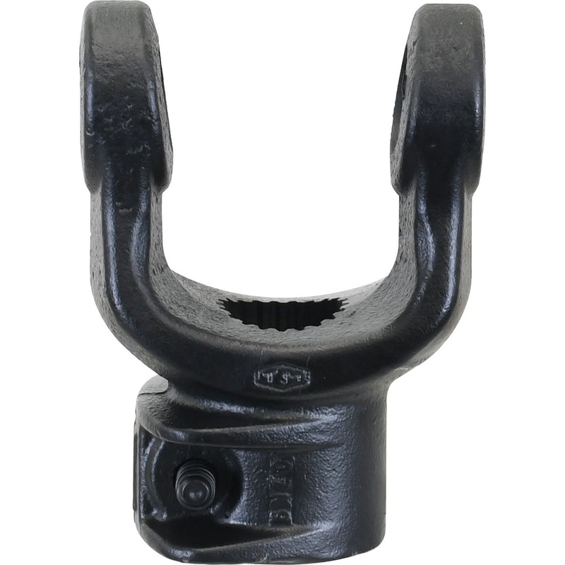 PTO Yoke - Quick Release (U/J Size: 27 x 74.5mm) Size: 1 3/8''-21 Spline | Sparex Part No.S.6049