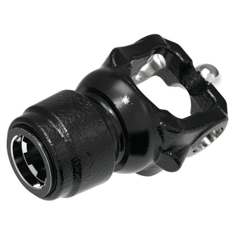 PTO Yoke - Wide Angle Quick Release With Auto Lock (U/J Size: 36 x 89 & 32 x 106mm), Size: 1 3/8'' x 6 Spline | Sparex Part No.S.53571