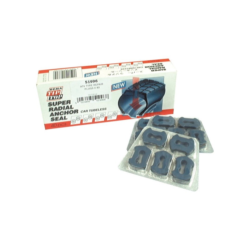 Tyre Repair Plugs ATV (40 pcs.) | Sparex Part No.S.51996