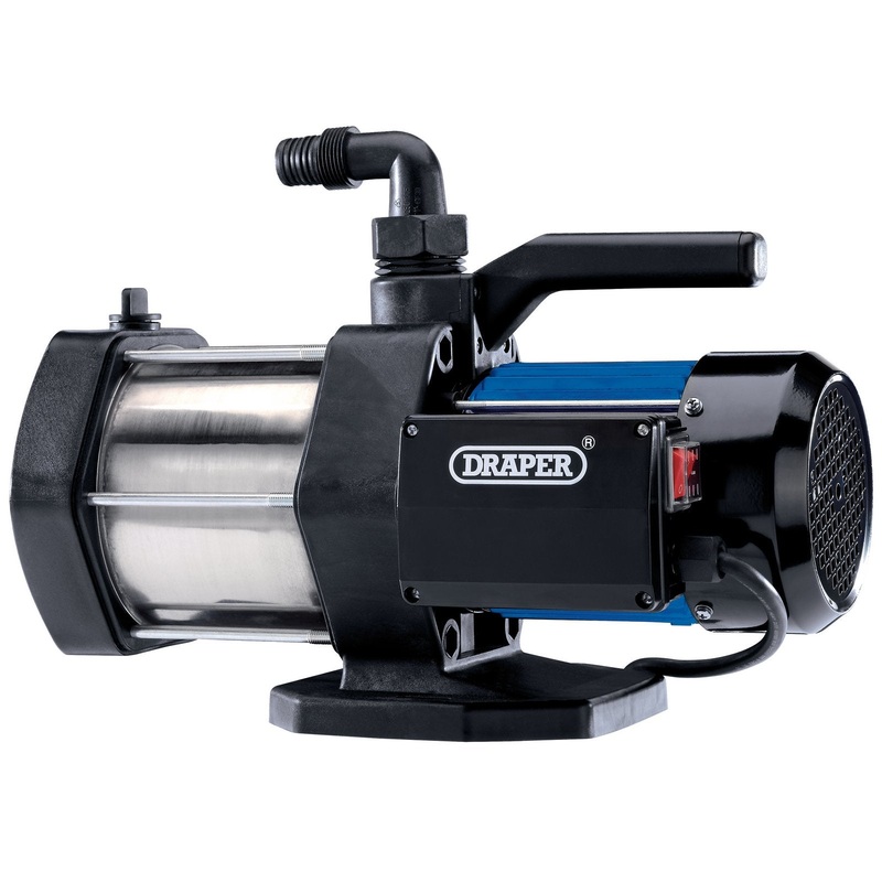 Draper Multi Stage Surface Mounted Water Pump, 90L/Min, 1100W - SP90MS