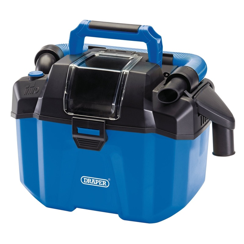 Draper D20 20V Wet And Dry Vacuum Cleaner (Sold Bare) - D20WDV10
