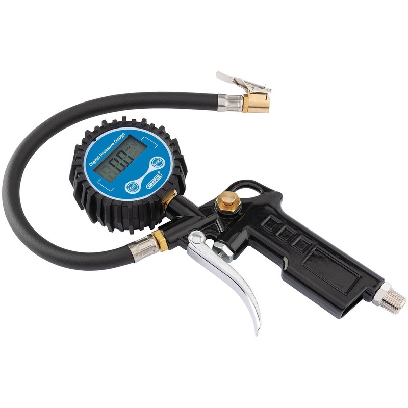 Draper Pistol-Grip Digital Tyre Inflator - TI2