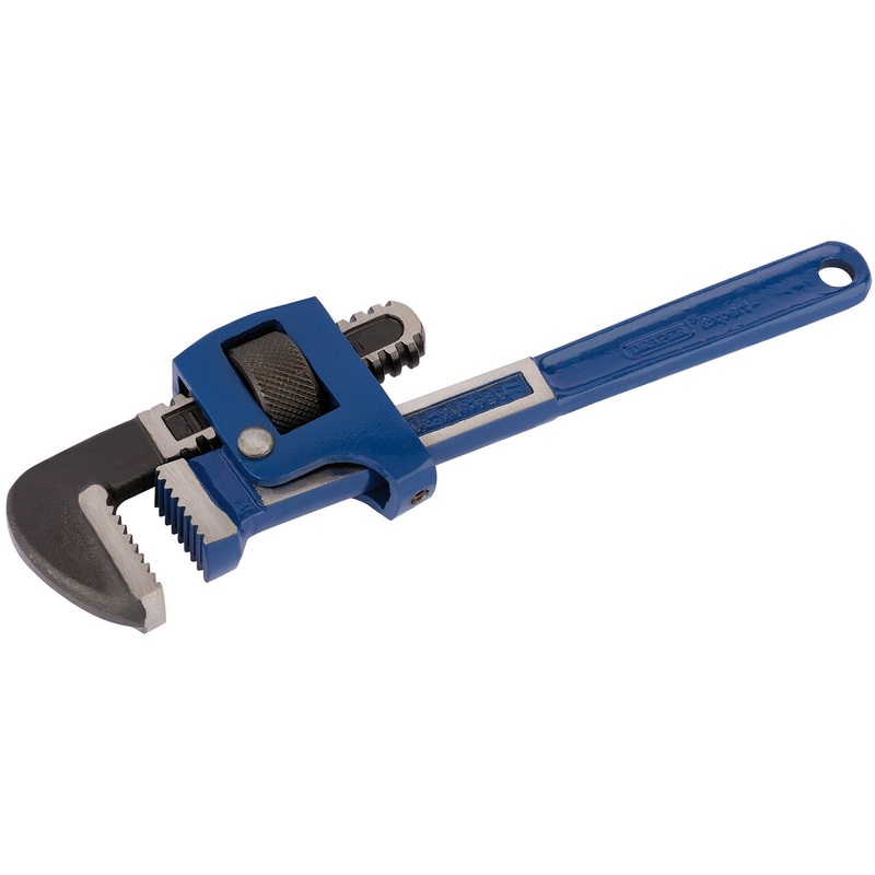 Draper Expert Adjustable Pipe Wrench, 250mm, 40mm - 679