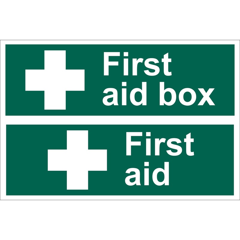 Draper First Aid Box' Safety Sign - SS42