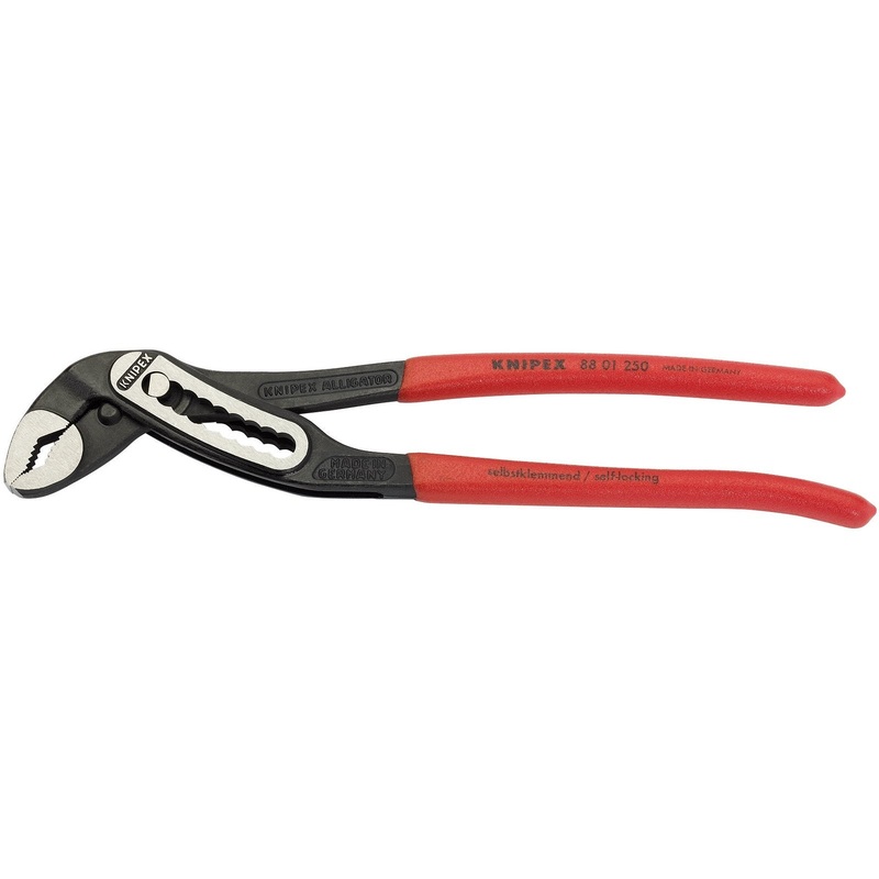 Draper Knipex Alligator 88 01 250 Waterpump Pliers, 250mm (Sold Loose) - 88 01 250