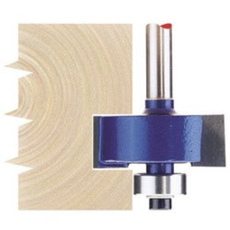 Draper Tct Router Bit, 1/4" Rebate, 32 X 12mm - RB15