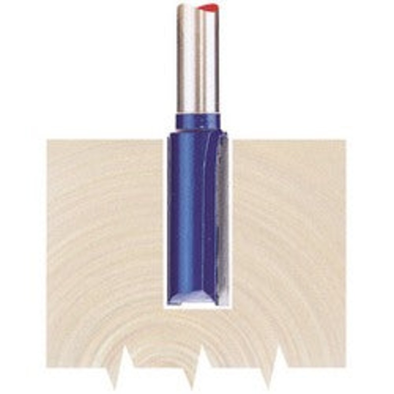 Draper Tct Router Bit, 1/4" Straight, 9.5 X 25mm - RB3
