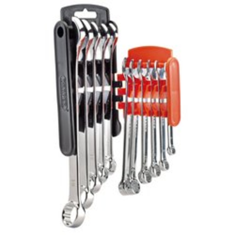 Draper Hi-Torq Metric Combination Spanner Set, Orange (11 Piece) - 8238/11/MM/O