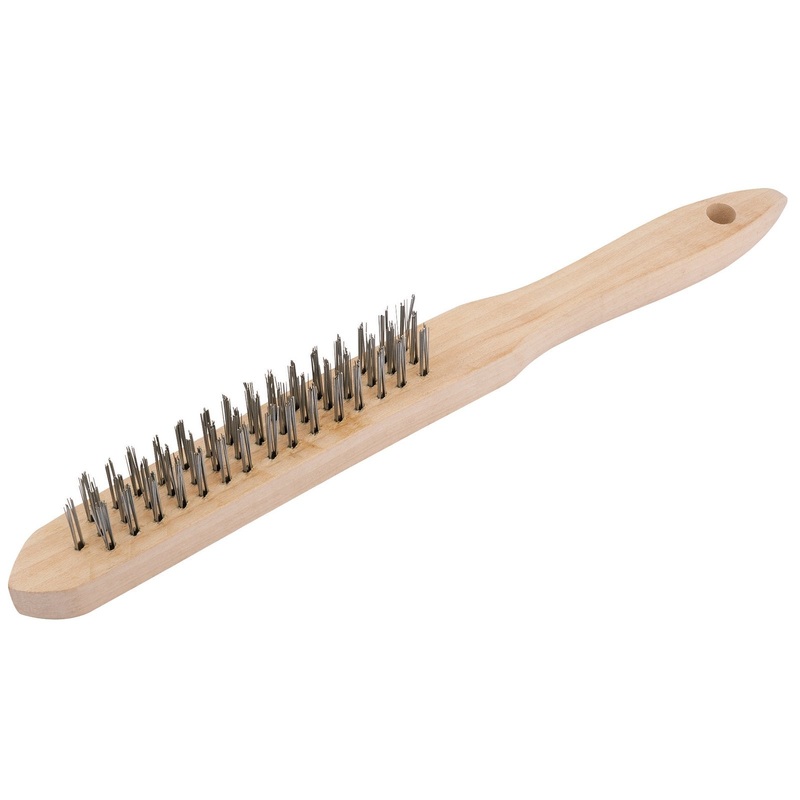 Draper Redline 3 Row Wire Scratch Brush - RL-WB3