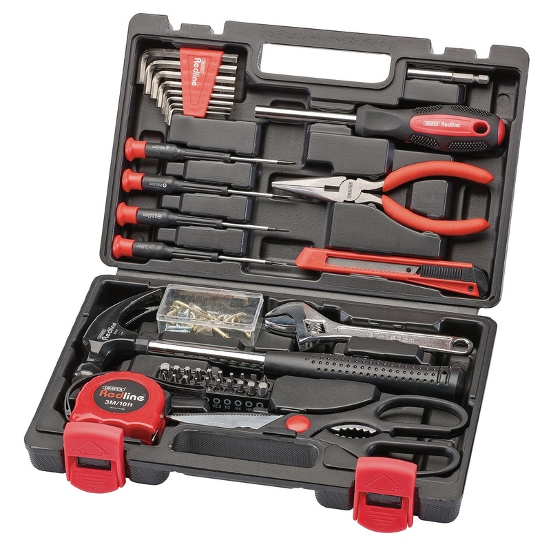 Draper Redline Diy Essential Tool Kit (41 Piece) - RL-TK41
