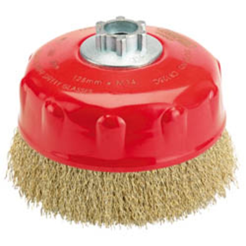 Draper Expert Steel Twist Knot Wire Cup Brush, 80mm, M14 - CB80T