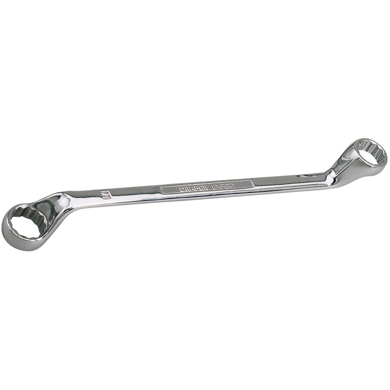 Draper Hi-Torq Deep Offset Ring Spanner, 22 X 24mm - 7105MM