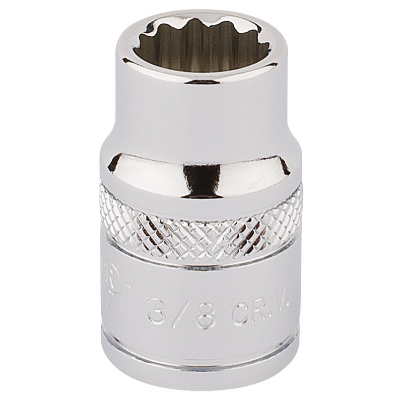 Draper Hi-Torq 12 Point Socket, 3/8" Sq. Dr., 3/8" - D-AF
