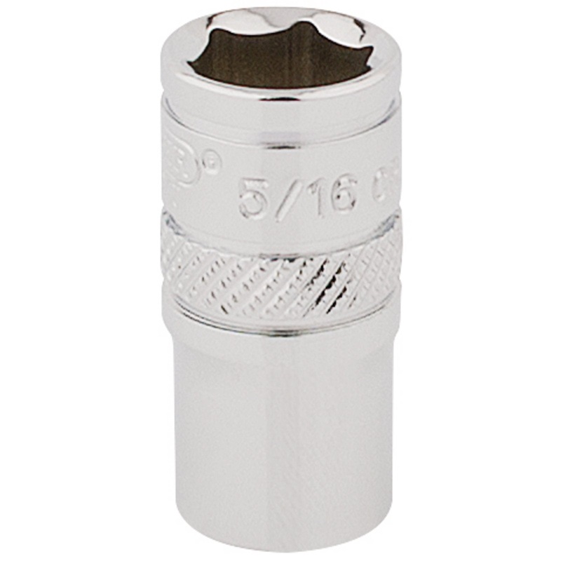 Draper Hi-Torq 6 Point Socket, 1/4" Sq. Dr., 5/16" - B-AF