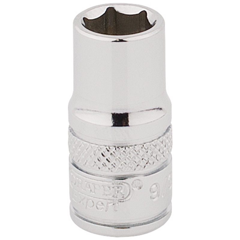 Draper Hi-Torq 6 Point Socket, 1/4" Sq. Dr., 9/32" - B-AF