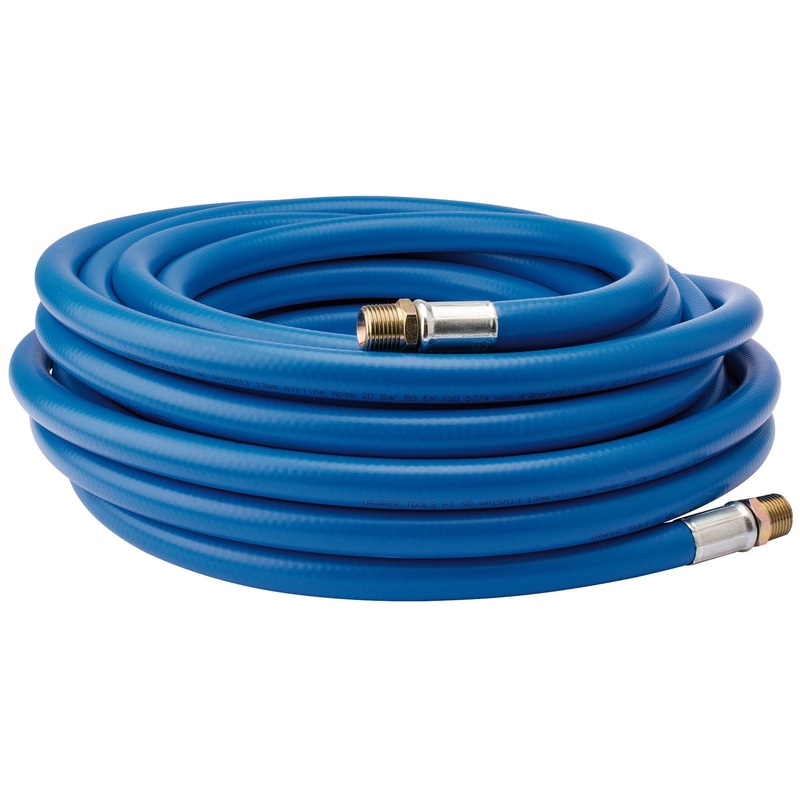 Draper Air Line Hose, 15M, 1/2"/13mm Bore, 1/2" Bsp - AH15M13