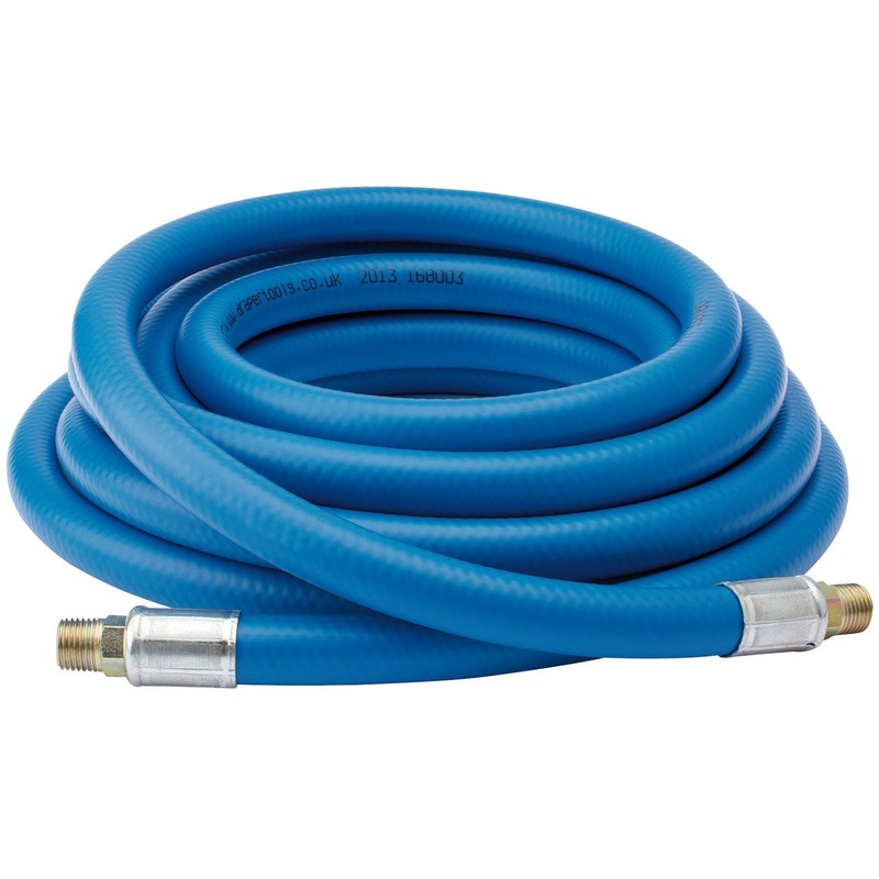 Draper Air Line Hose, 5M, 3/8"/10mm Bore, 1/4" Bsp - AH5M10