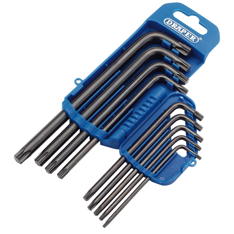 Draper Tx-Star Key Set (9 Piece) - TX8/9/B