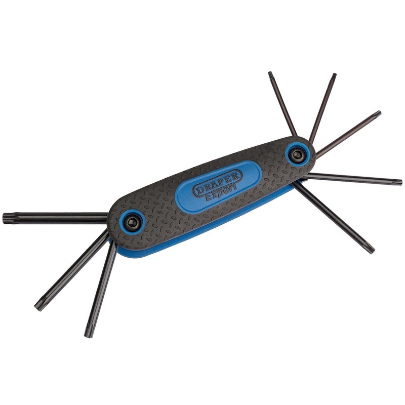 Draper Tx-Star Key Set (8 Piece) - KMHK8-TXT/B