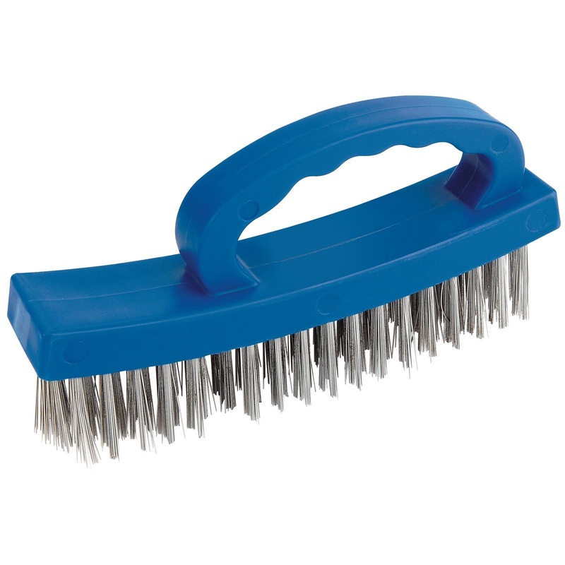 Draper D-Handle Wire Brush, 160mm - WB-PH3