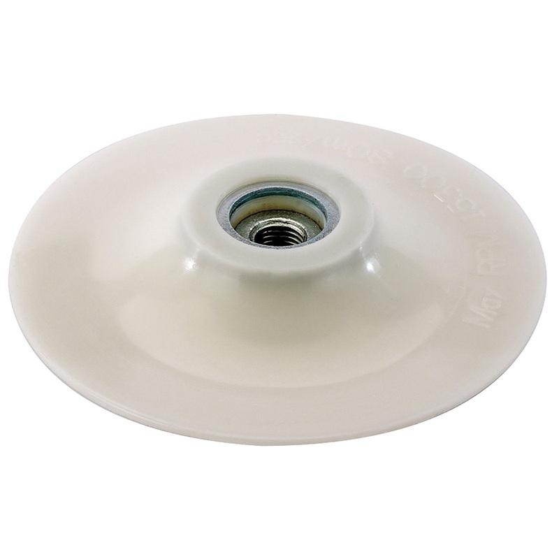 Draper Rubber Backing Pad, 100mm - A4207P