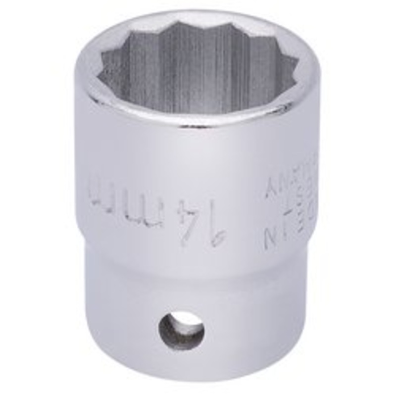 Draper Elora Bi-Hexagon Socket, 3/8" Sq. Dr., 14mm - 870-M 14
