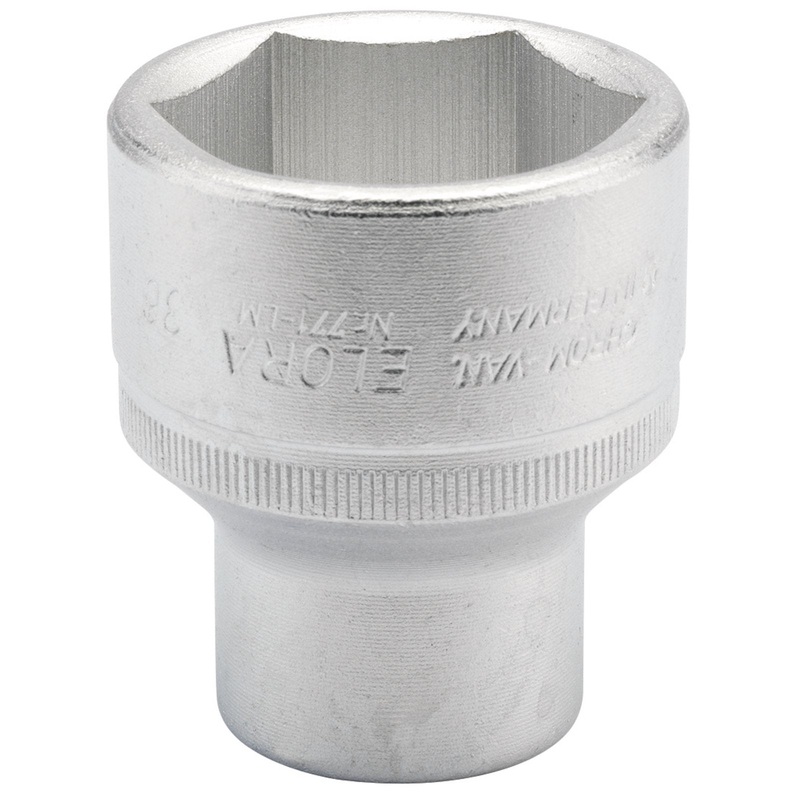 Draper Elora Hexagon Socket, 1/2" Sq. Dr., 36mm (Sold Loose) - 771-LM 36