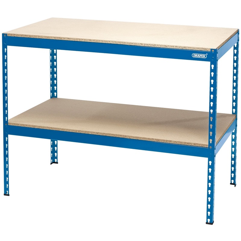 Draper Steel Workbench, 1200 X 600 X 900mm - WB1200