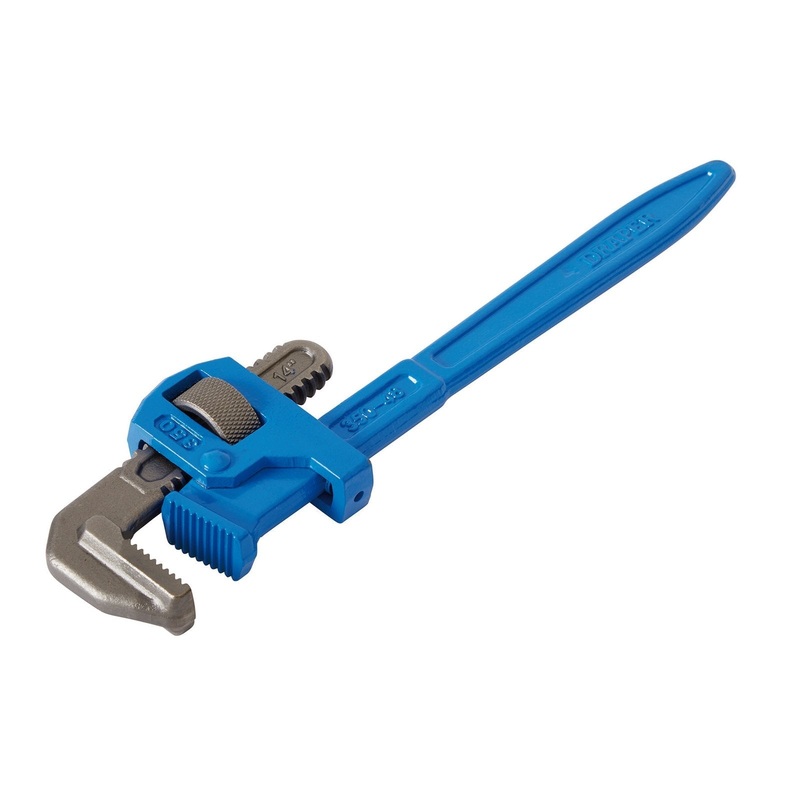 Draper Adjustable Pipe Wrench, 350mm, 48mm - 676
