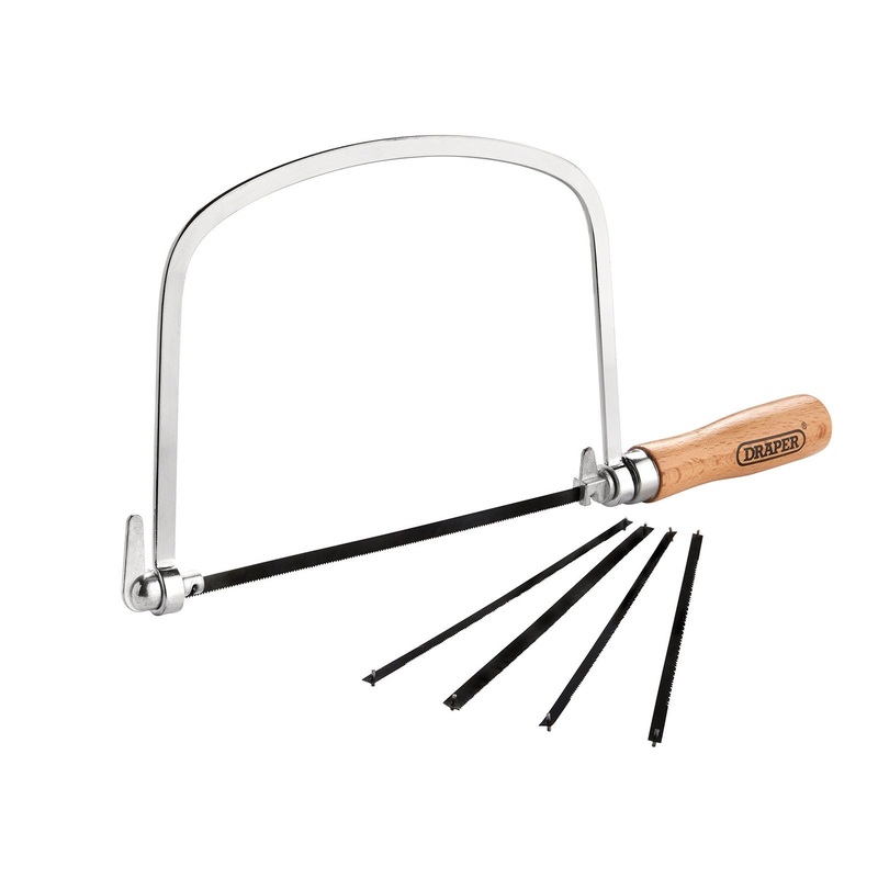 Draper Coping Saw With Assorted Blades (6 Piece) - 8904