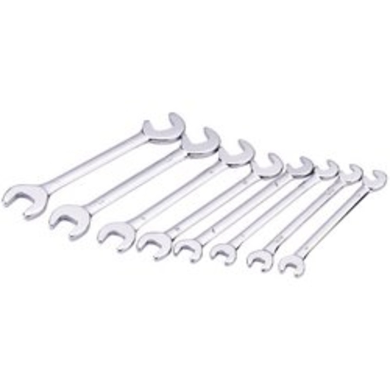 Draper Metric Midget Open End Spanner Set (8 Piece) - 7146/8/MM