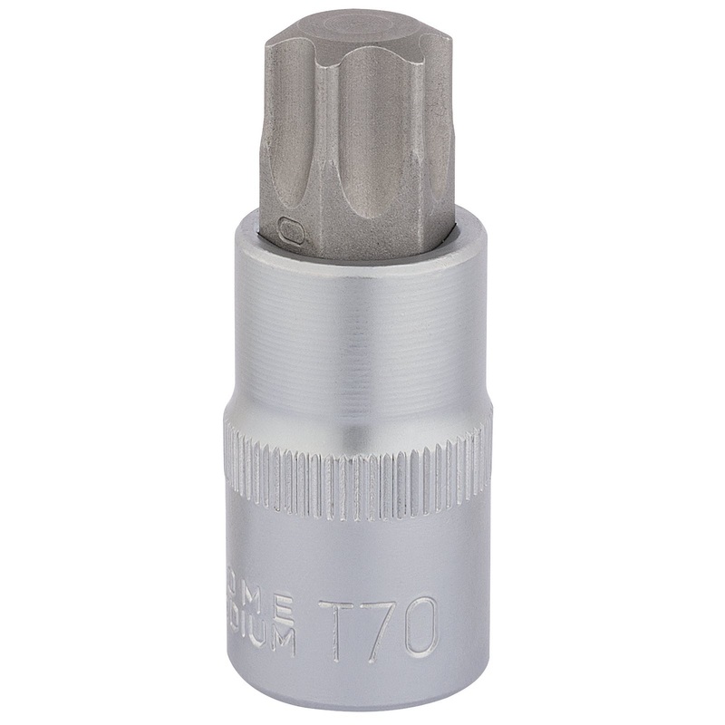 Draper Tx-Star Socket Bit, 1/2" Sq. Dr., T70 X 55mm - H-TX/B