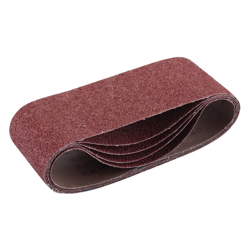 Draper Cloth Sanding Belt, 100 X 610mm, 40 Grit (Pack Of 5) - SB100610