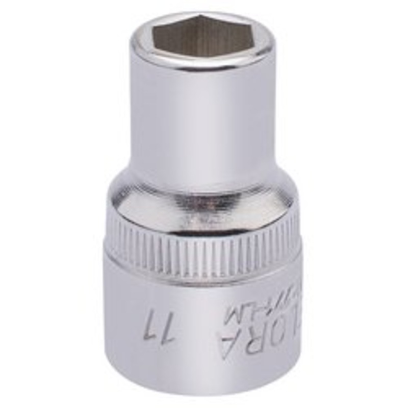 Draper Elora Hexagon Socket, 1/2" Sq. Dr., 11mm - 771-LM 11