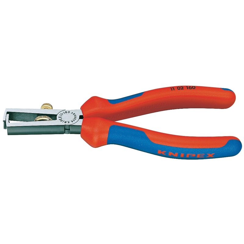 Draper Knipex 11 02 160 Sb Adjustable Wire Stripping Pliers, 160mm - 11 02 160 SB