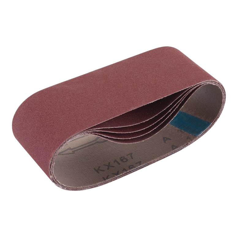 Draper Cloth Sanding Belt, 75 X 457mm, 180 Grit (Pack Of 5) - SB75457