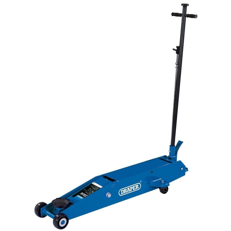 Draper Long Chassis Trolley Jack, 5 Tonne - TJ5LR