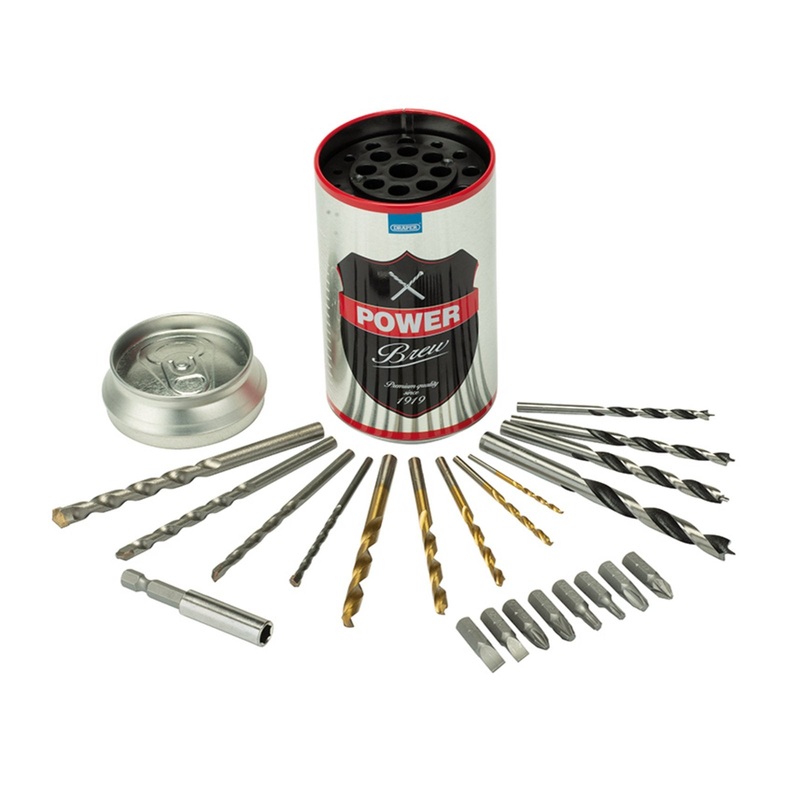 Draper Combination Screwdriver And Drill Bit Set, Special Edition - Power Brew (22 Piece) - DBS-BC