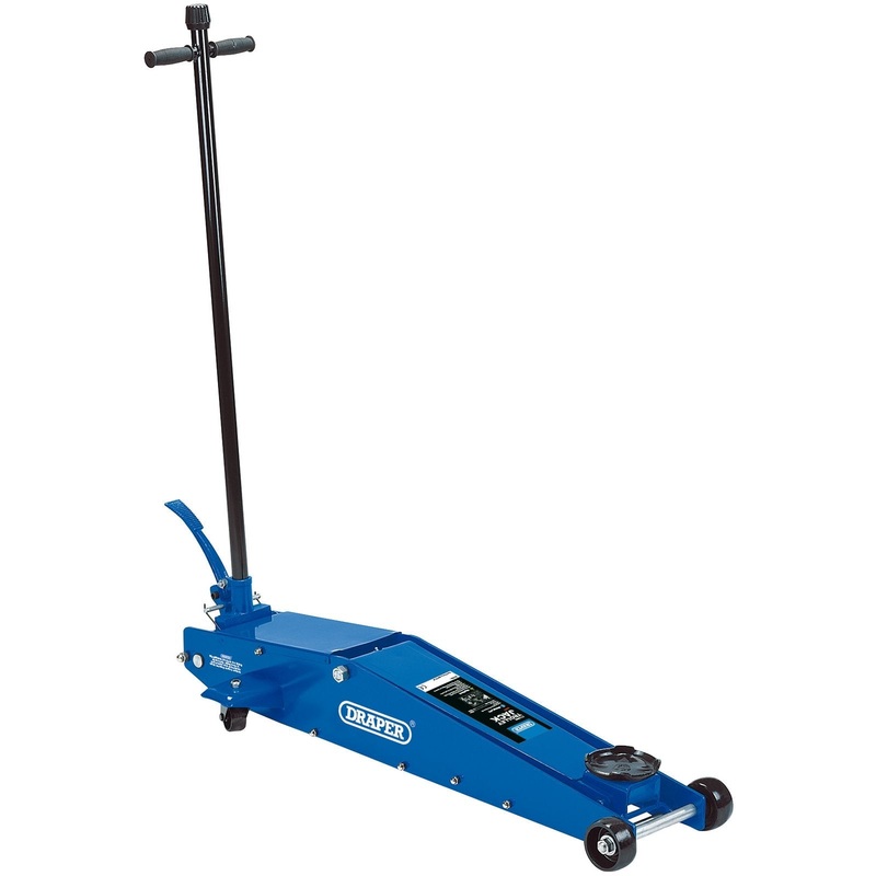 Draper Long Chassis Trolley Jack, 2 Tonne - TJ2LR