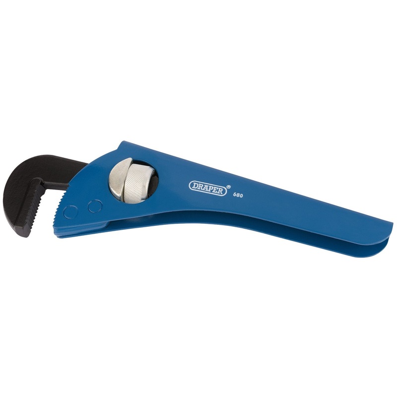 Draper Adjustable Stillson Pipe Wrench, 300mm, 70mm - 680