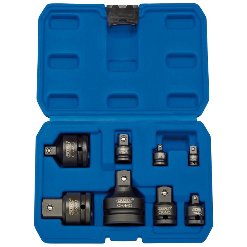 Draper Impact Socket Adaptor Set (8 Piece) - ISAS/8