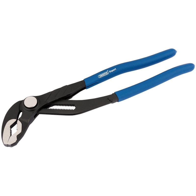 Draper Push Button Heavy Duty Waterpump Pliers, 300mm - EWPPB1