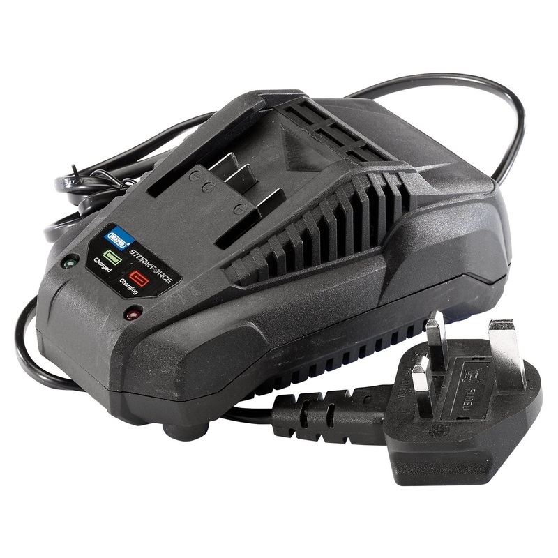 Draper Storm Force 20V Charger For Power Interchange Range Of Batteries - CB20