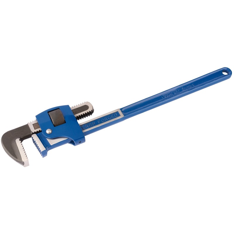 Draper Expert Adjustable Pipe Wrench, 600mm, 75mm - 679