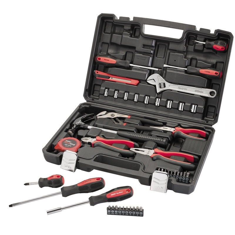 Draper Redline Home Essential Tool Kit (43 Piece) - RL-TK43