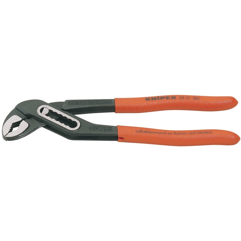 Draper Knipex Alligator 88 01 180 Sb Waterpump Pliers, 180mm - 88 01 180 SB