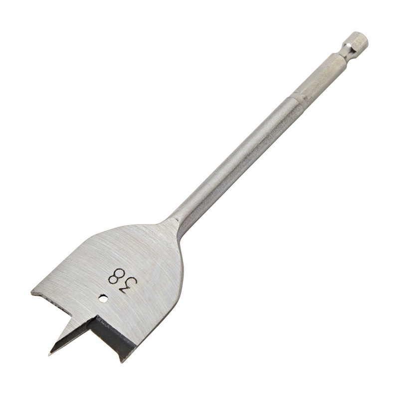 Draper Flat Wood Drill Bit, 38mm - FB100PB