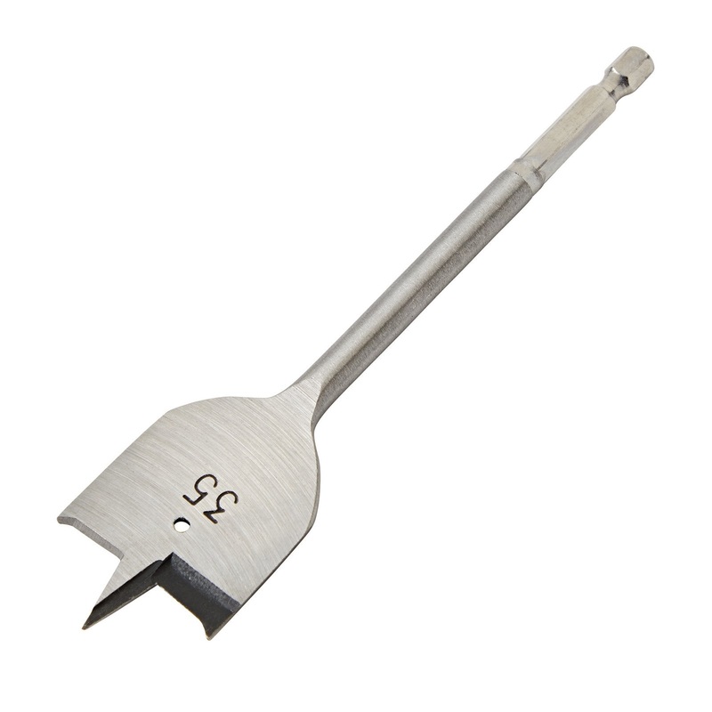 Draper Flat Wood Drill Bit, 35mm - FB100PB
